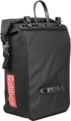 Gabbag Waterdichte Enkele Fietstas - 25 Liter - Zwart -Buitenkampeerwinkel 0bbk510 100 04 resultaat