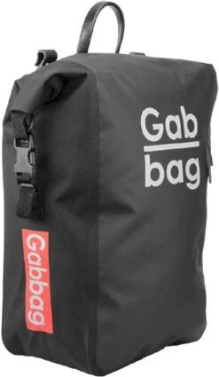 Gabbag Waterdichte Enkele Fietstas - 25 Liter - Zwart -Buitenkampeerwinkel 0bbk510 100 08 resultaat
