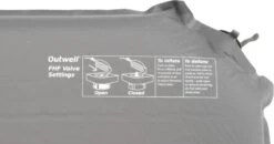 Outwell Sleepin Single 10.0 Zelfopblaasbare Slaapmat - Zwart -Buitenkampeerwinkel 1068 1900 5709388119506 sleepin single 10.0 cm feature photo5