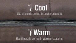 Outwell Contour Supreme Slaapzak - Grijs -Buitenkampeerwinkel 1069 1900 5709388112675 contour supreme coffee feature photo9