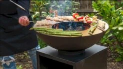 RedFire ONYX Classic Vuurschaal Bbq - 60 Cm -Buitenkampeerwinkel 1073 1900 redfire onyx classic vuurschaal bbq 60 cm 5