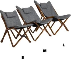 Bo-Camp Urban Outdoor Bloomsbury Relaxstoel - Grijs - S -Buitenkampeerwinkel 1135 900 bo camp bloomsbury s grijs 6