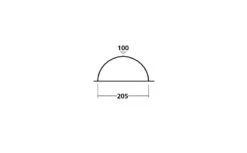 Easy Camp Comet 200 Koepeltent - 2 Personen -Buitenkampeerwinkel 120338 comet 200 drawing other4