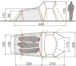 Vaude Chapel L XT Koepeltent - 3 Persoons -Buitenkampeerwinkel 12823 5 resultaat