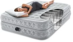 Intex Supreme Air Flow Luchtbed - Queensize - Ingebouwde Elektrische Pomp -Buitenkampeerwinkel 1320 1900 64490 inuse 2023 300