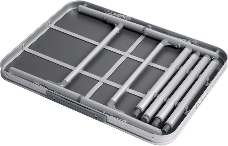 Bo-Camp 60 X 45 Campingtafel - Grijs 5 Bo-Camp 60 X 45 Campingtafel - Grijs - Afbeelding 3