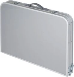 Bo-Camp Premium 90 X 60 Koffermodel Campingtafel - Grijs -Buitenkampeerwinkel 1404402 04 resultaat