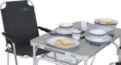 Bo-Camp Premium 90 X 60 Koffermodel Campingtafel - Grijs -Buitenkampeerwinkel 1404402 15 resultaat