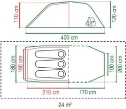 Coleman Laramie Blackout Tunneltent - 2 Persoons -Buitenkampeerwinkel 1573 1900 coleman laramie blackout tunneltent 2 persoons 8