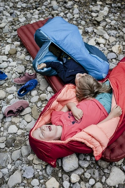 Vaude Alpli Adjust 400 SYN Slaapzak - Blauw 4 Vaude Alpli Adjust 400 SYN Slaapzak - Blauw - Afbeelding 2