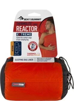 Sea To Summit Reactor Extreme Thermolite Mummymodel Lakenzak - Oranje -Buitenkampeerwinkel 1900 1429 00974419 04
