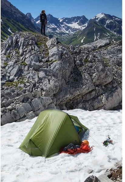 Vango F10 Helium UL 2 Ultralichte Trekking Tunneltent - 1/2 Persoons - Groen 5 Vango F10 Helium UL 2 Ultralichte Trekking Tunneltent - 1/2 Persoons - Groen - Afbeelding 3