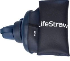 Lifestraw Peak Opvouwbare Waterfilter Fles - 650 Ml - Blauw -Buitenkampeerwinkel 1900 1900 00104066 05