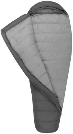 Sea To Summit Treeline Long Slaapzak - Grijs 14 Sea To Summit Treeline Long Slaapzak - Grijs -Buitenkampeerwinkel 1900 1900 sea to summit treeline tli down sleeping bag detail 4
