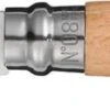 Opinel N°08 RVS Zakmes -Buitenkampeerwinkel 3123840010897 opinel inox met etui 8 hout mes resultaat