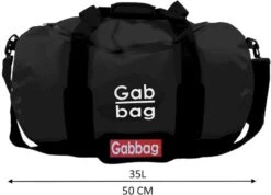 Gabbag Travel S 35L Waterdichte Tas - Zwart 7 Gabbag Travel S 35L Waterdichte Tas - Zwart -Buitenkampeerwinkel 4 0jgr310 100 resultaat