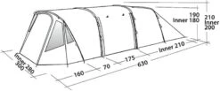 Easy Camp Palmdale 500 LUX Tunneltent - 5 Persoons -Buitenkampeerwinkel 501 1200 120370 palmdale 500 lux drawing perspective2