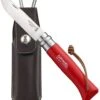 Opinel N°08 Inox RVS Zakmes - Rood -Buitenkampeerwinkel 5118 t23le 08 resultaat