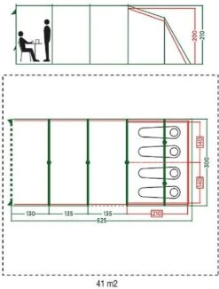 Coleman Meadowood 4L Tunneltent - 4 Persoons 7 Coleman Meadowood 4L Tunneltent - 4 Persoons -Buitenkampeerwinkel 614 1200 meadowood 4l 5 1