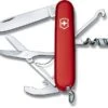 Victorinox Compact Zakmes -Buitenkampeerwinkel 7611160100016 victorinox compact rood uitgeklapt rechtop resultaat