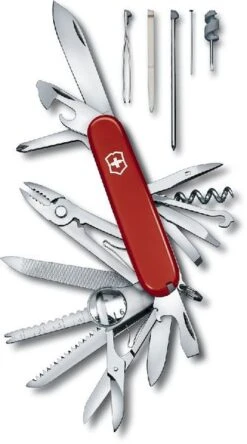 Victorinox Swiss Champ Zakmes - Rood -Buitenkampeerwinkel 7611160100634 victorinox swiss champ uitgeklapt 5 resultaat
