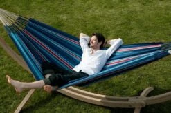 La Siesta Currambera 2 Persoons Hangmat - Blueberry 9 La Siesta Currambera 2 Persoons Hangmat - Blueberry -Buitenkampeerwinkel 797 1200 cuh16 3 currambera blueberry cotton double classic hammock image 05