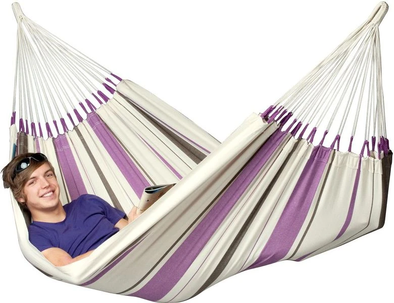 La Siesta Caribena 1 Persoons Hangmat - Purple 4 La Siesta Caribena 1 Persoons Hangmat - Purple - Afbeelding 2