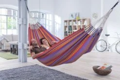 La Siesta Carolina 2 Persoons Hangmat - Flowers 11 La Siesta Carolina 2 Persoons Hangmat - Flowers -Buitenkampeerwinkel 800 1195 cah16 2 ambiance 601