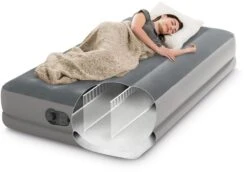 Intex Prestige Mid-Rise Luchtbed - Eenpersoons - Ingebouwde Elektrische Pomp -Buitenkampeerwinkel 835 1200 intex twin prestige mid rise luchtbed 1 persoons 3