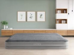 Intex Prestige Mid-Rise Luchtbed - Queensize - Ingebouwde Elektrische Pomp -Buitenkampeerwinkel 899 1200 intex prestige mid rise luchtbed queensize 3