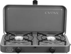 CADAC 2-Cook Classic Stove - 2-pits Kooktoestel -Buitenkampeerwinkel 900 1167 202m0 10 2 cook classic front