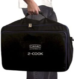 CADAC 2-Cook Pro Deluxe - 2-pits Kooktoestel -Buitenkampeerwinkel 900 1200 2 cook carry bag
