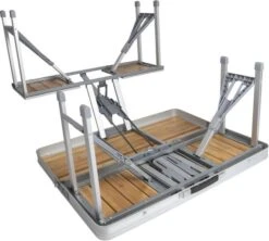 Bo-Camp 136 X 85 Inklapbare Picknicktafel - Bamboe -Buitenkampeerwinkel 900 1350 1404800 06