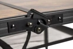 Bo-Camp Industrial Decatur 90 X 60 Campingtafel - Zwart/houtlook -Buitenkampeerwinkel 900 1358 1404200 13