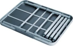 Bo-Camp 70 X 60 Campingtafel - Grijs -Buitenkampeerwinkel 900 1358 1404388 03