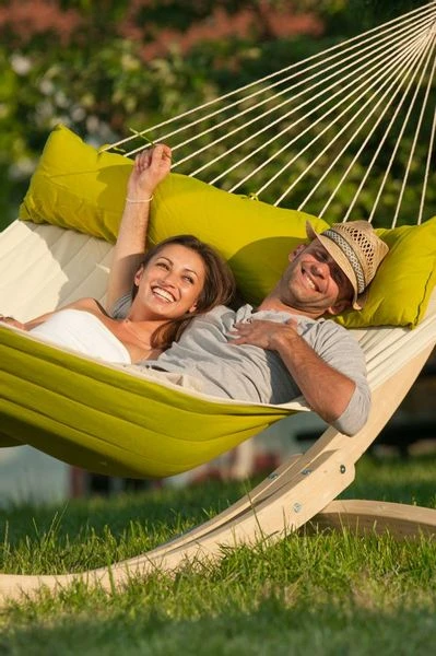 La Siesta Alabama Kingsize 2 Persoons Hangmat - Avocado 5 La Siesta Alabama Kingsize 2 Persoons Hangmat - Avocado - Afbeelding 3