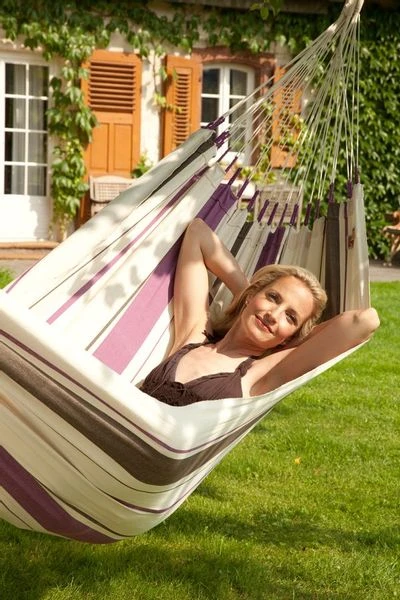 La Siesta Caribena 1 Persoons Hangmat - Purple 6 La Siesta Caribena 1 Persoons Hangmat - Purple - Afbeelding 4