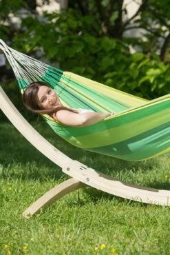 La Siesta Orquídea 1 Persoons Hangmat - Jungle -Buitenkampeerwinkel 900 601 orh14 4 orqu dea jungle cotton single classic hammock image 05