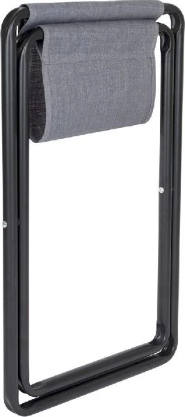 Bo-Camp Urban Outdoor Limehouse Kruk - Zwart/grijs 4 Bo-Camp Urban Outdoor Limehouse Kruk - Zwart/grijs - Afbeelding 2