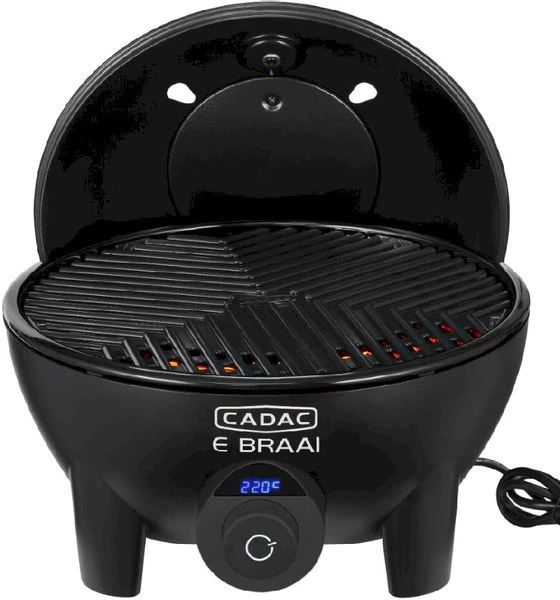 CADAC E-Braai Elektrische Barbecue - Zwart 4 CADAC E-Braai Elektrische Barbecue - Zwart - Afbeelding 2