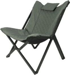 Bo-Camp Industrial Molfat Relaxstoel - Groen/Grijs -Buitenkampeerwinkel 900 865 1200353 02