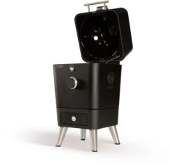 Everdure 4K Houtskool Barbecue Met Beschermhoes - Mat Zwart -Buitenkampeerwinkel 9312646033740 5 copy