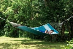 Amazonas American Dream 2 Persoons Hangmat - Petrol 10 Amazonas American Dream 2 Persoons Hangmat - Petrol -Buitenkampeerwinkel a462 13 op 02 p resultaat