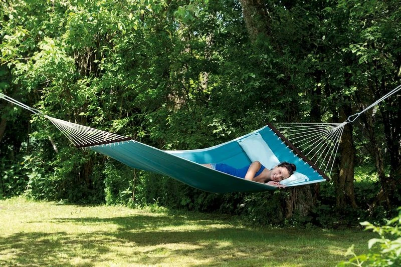 Amazonas American Dream 2 Persoons Hangmat - Petrol 6 Amazonas American Dream 2 Persoons Hangmat - Petrol - Afbeelding 4