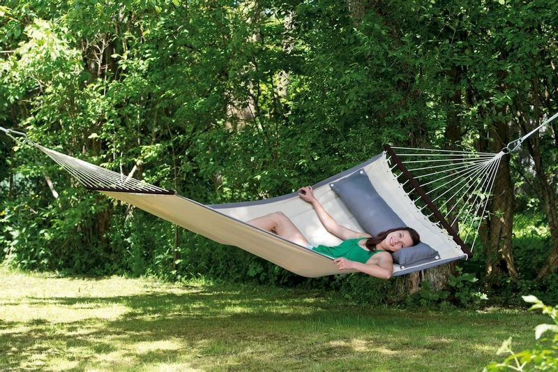 Amazonas American Dream 2 Persoons Hangmat - Sand 6 Amazonas American Dream 2 Persoons Hangmat - Sand - Afbeelding 4