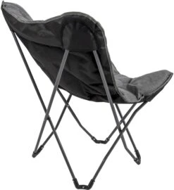 Bo-Camp Urban Outdoor Grainger Vlinderstoel - Antraciet 15 Bo-Camp Urban Outdoor Grainger Vlinderstoel - Antraciet -Buitenkampeerwinkel bo camp grainger vlinderstoel grijs 10