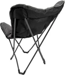 Bo-Camp Urban Outdoor Grainger Vlinderstoel - Antraciet 17 Bo-Camp Urban Outdoor Grainger Vlinderstoel - Antraciet -Buitenkampeerwinkel bo camp grainger vlinderstoel grijs 14