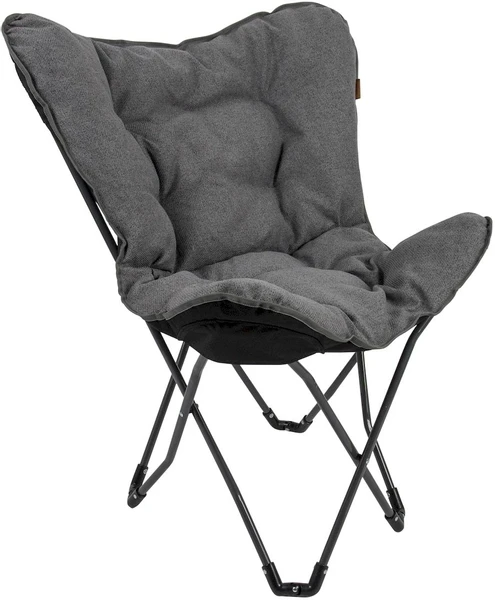 Bo-Camp Urban Outdoor Grainger Vlinderstoel - Antraciet 3 Bo-Camp Urban Outdoor Grainger Vlinderstoel - Antraciet