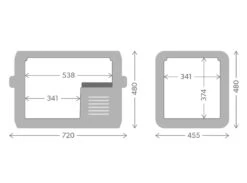 Dometic CFX3 55IM Compressor Koelbox - 53 Liter -Buitenkampeerwinkel cfx3 55im