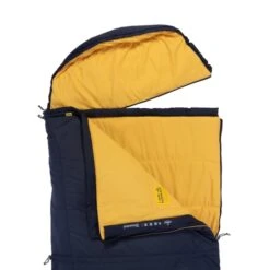 Nomad Triple-S Slaapzak - Blauw - Ritspositie Links -Buitenkampeerwinkel foto3 2
